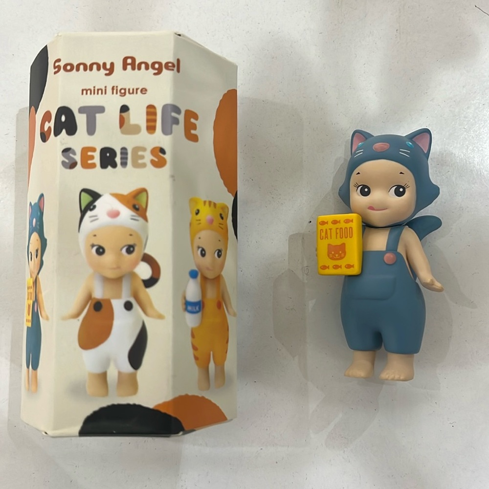 Sonny Angel Mini Figurine Cat Series - Bluish Gray Cat